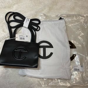 Telfar bag small black